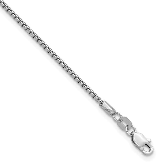 Gold (14K) Semi-Solid Round Box Chain