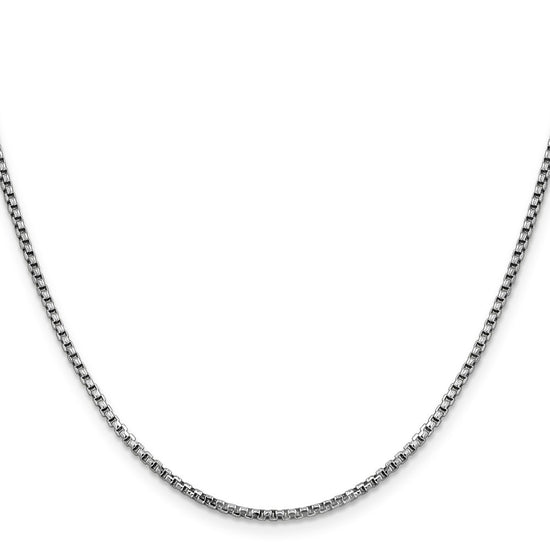 Gold (14K) Semi-Solid Round Box Chain