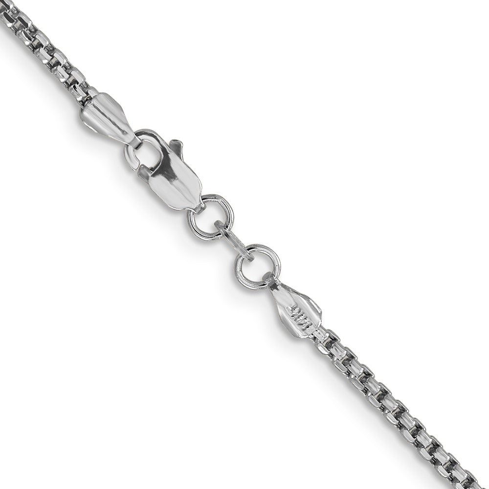 Gold (14K) Semi-Solid Round Box Chain