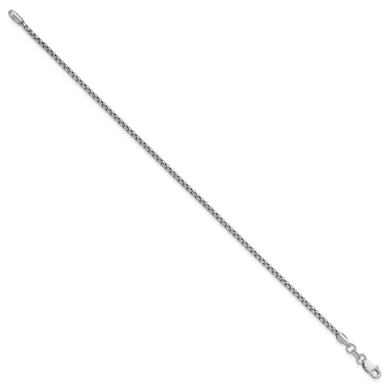 Gold (14K) Semi-Solid Round Box Chain