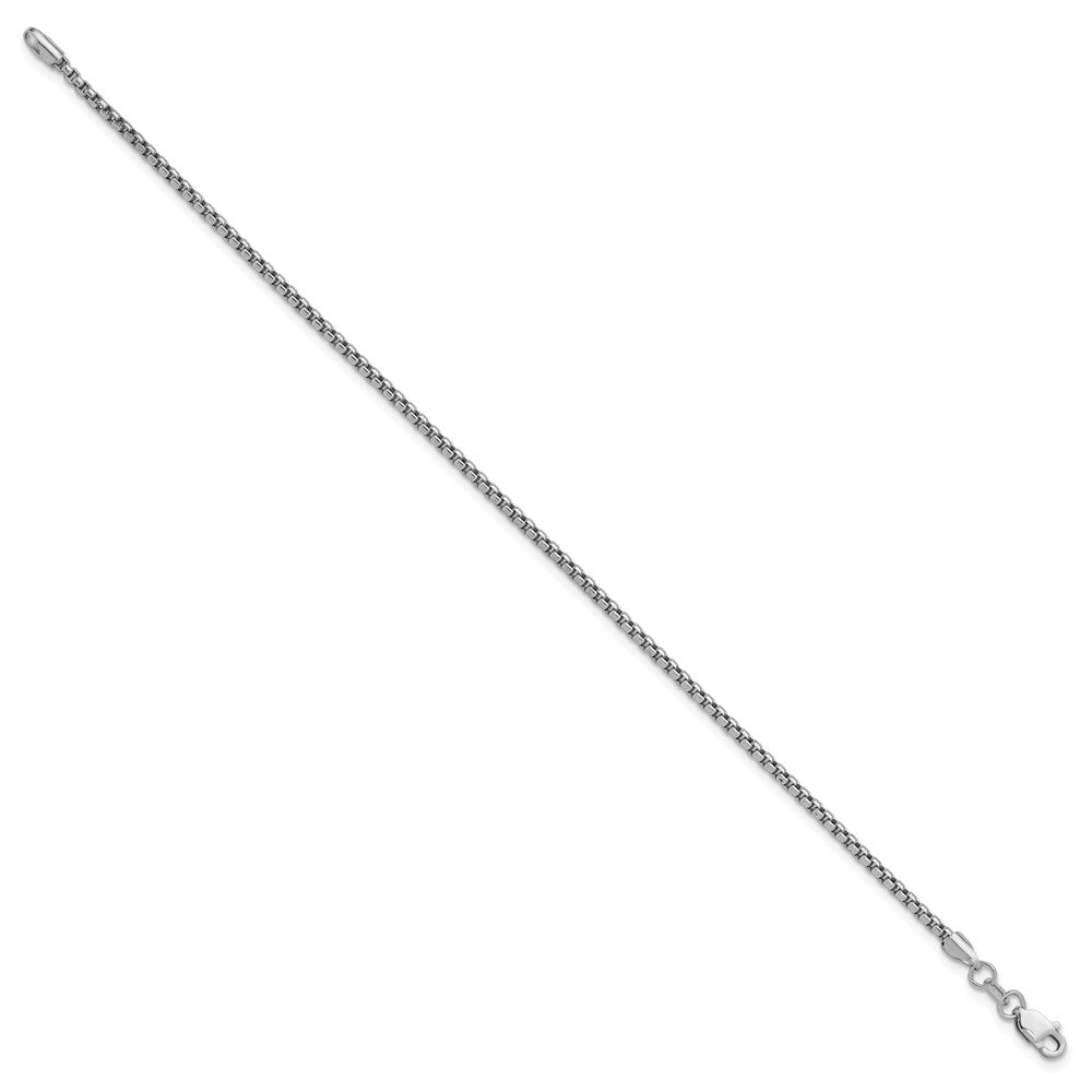 Gold (14K) Semi-Solid Round Box Chain