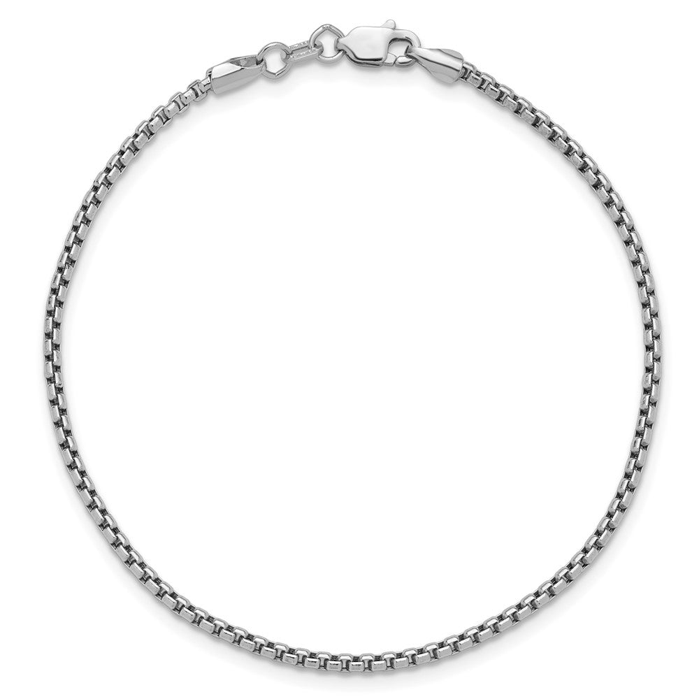 Gold (14K) Semi-Solid Round Box Chain