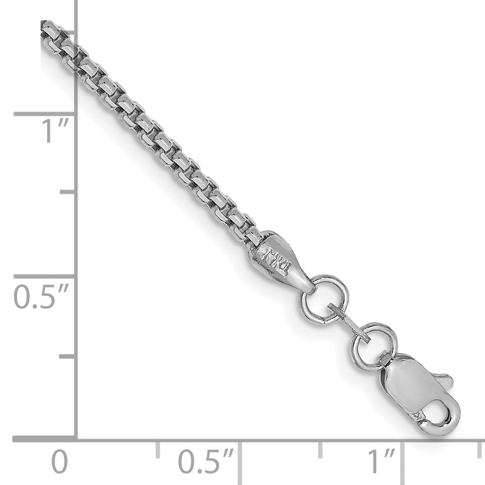Gold (14K) Semi-Solid Round Box Chain