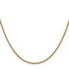 Gold (14K) Semi-Solid Round Box Chain