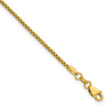 Gold (14K) Semi-Solid Round Box Chain