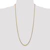 Gold (14K) Semi-Solid Round Box Chain