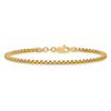 Gold (14K) Semi-Solid Round Box Chain