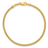 Gold (14K) Semi-Solid Round Box Chain