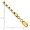 Gold (14K) Semi-Solid Round Box Chain