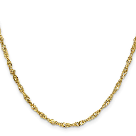 Gold (14K) Lightweight Singapore Chain