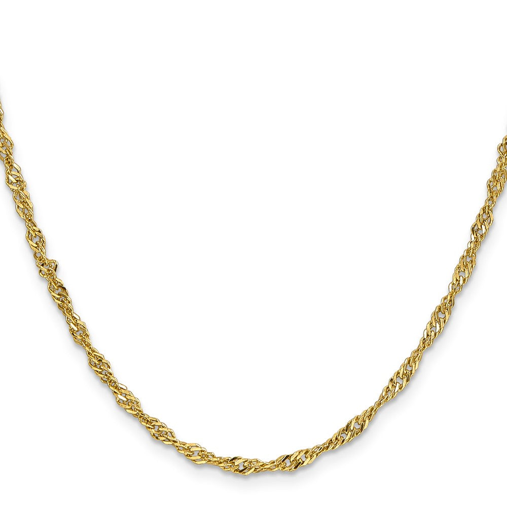Gold (14K) Lightweight Singapore Chain