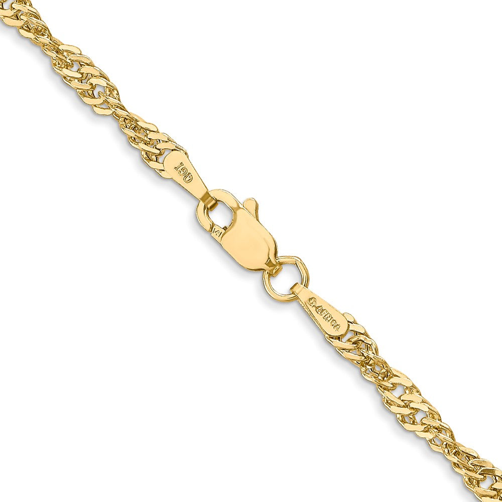 Gold (14K) Lightweight Singapore Chain