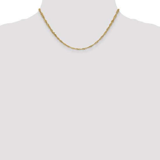 Gold (14K) Lightweight Singapore Chain