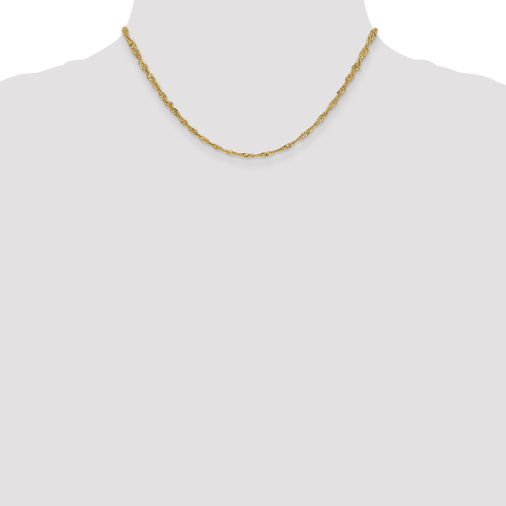 Gold (14K) Lightweight Singapore Chain