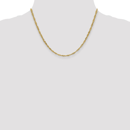 Gold (14K) Lightweight Singapore Chain