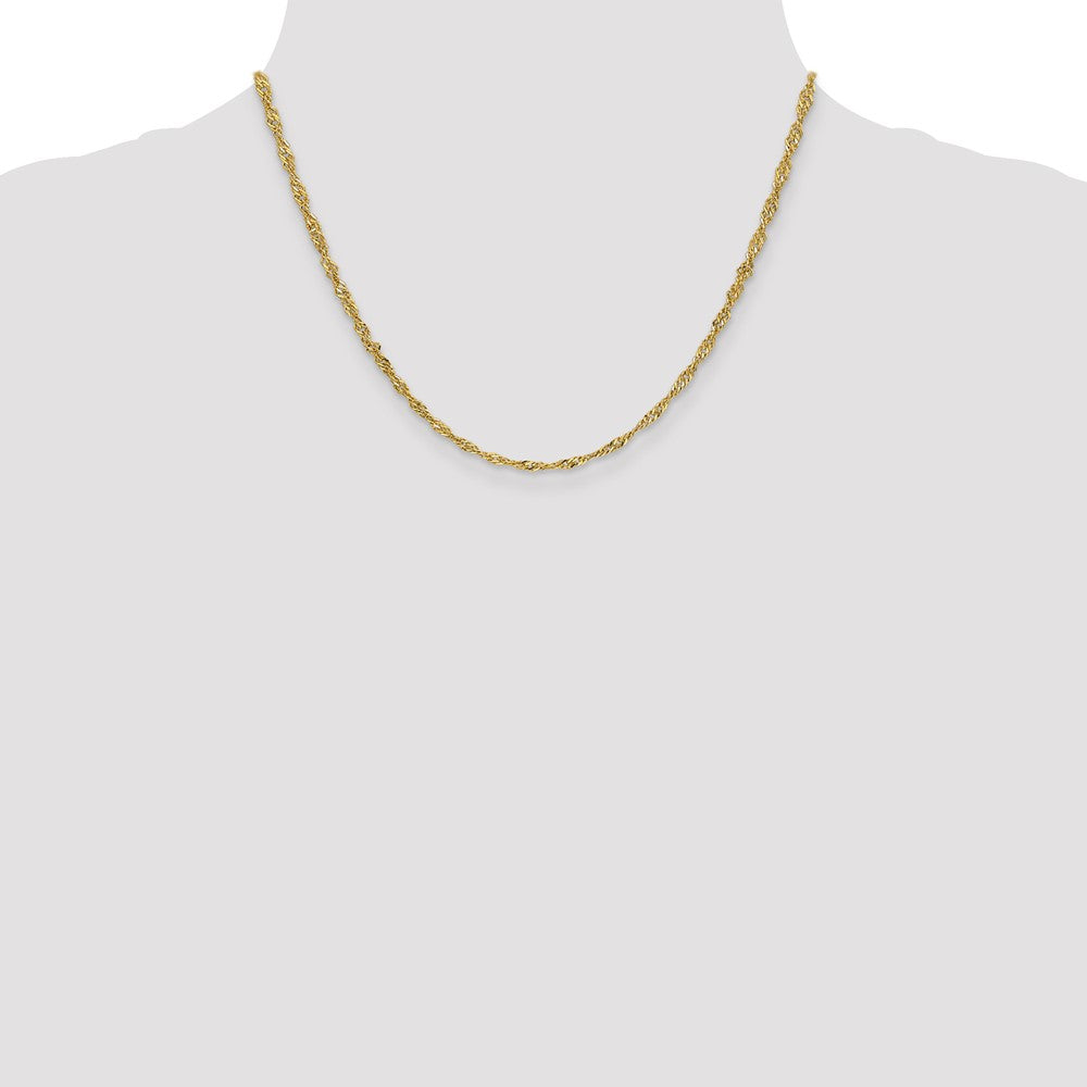 Gold (14K) Lightweight Singapore Chain