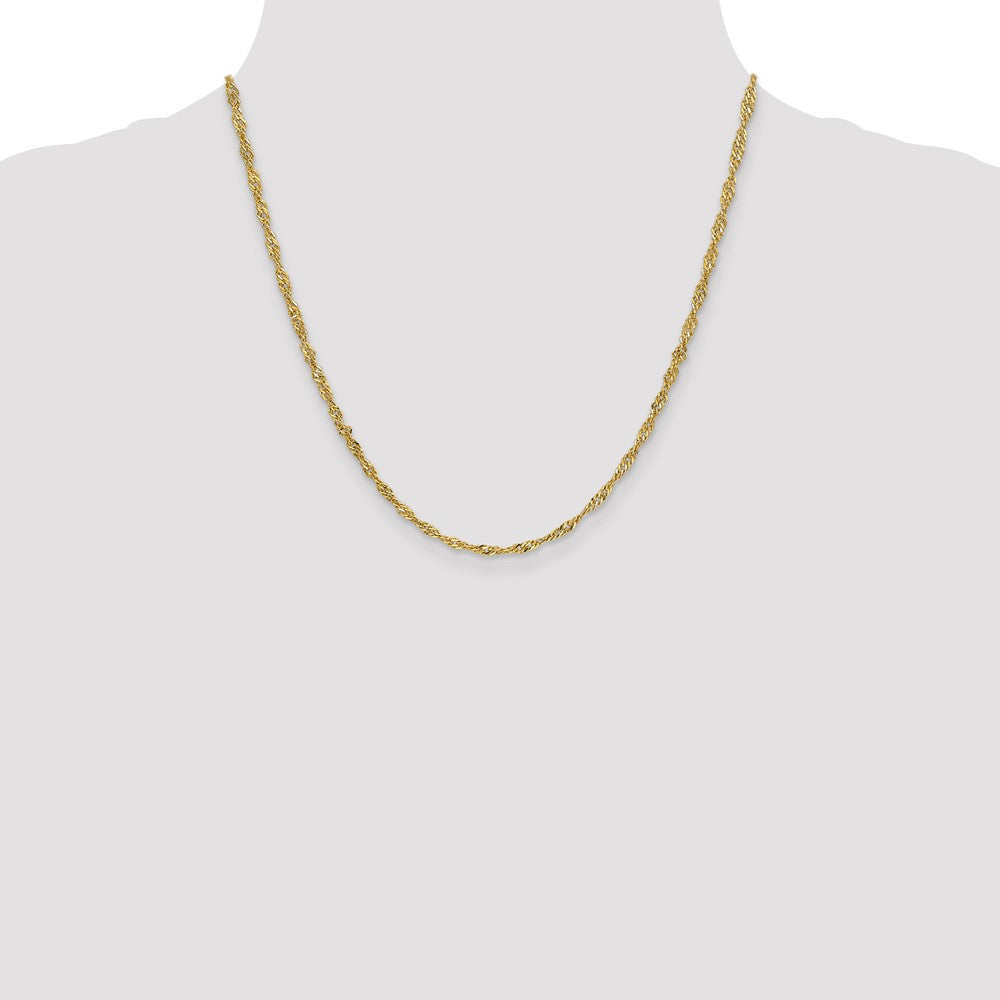 Gold (14K) Lightweight Singapore Chain