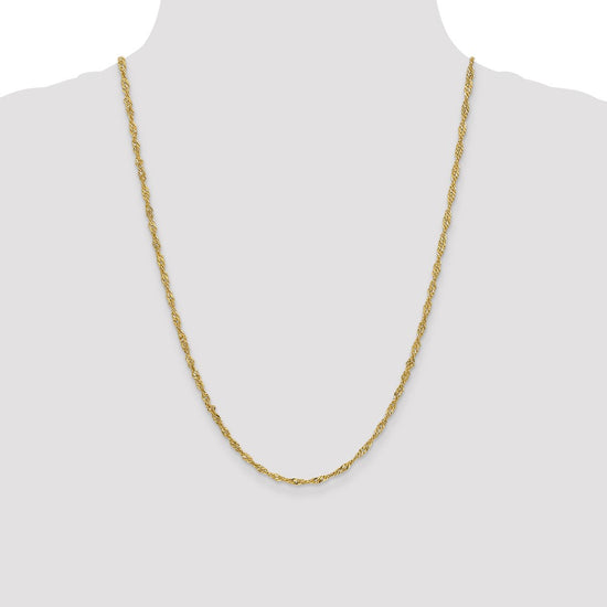 Gold (14K) Lightweight Singapore Chain