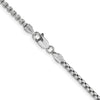 Gold (14K) Semi-Solid Round Box Chain