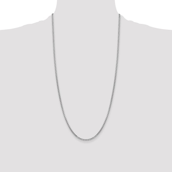 Gold (14K) Semi-Solid Round Box Chain