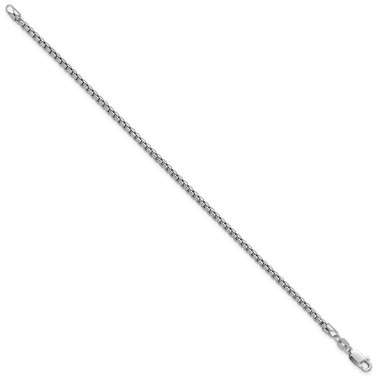 Gold (14K) Semi-Solid Round Box Chain