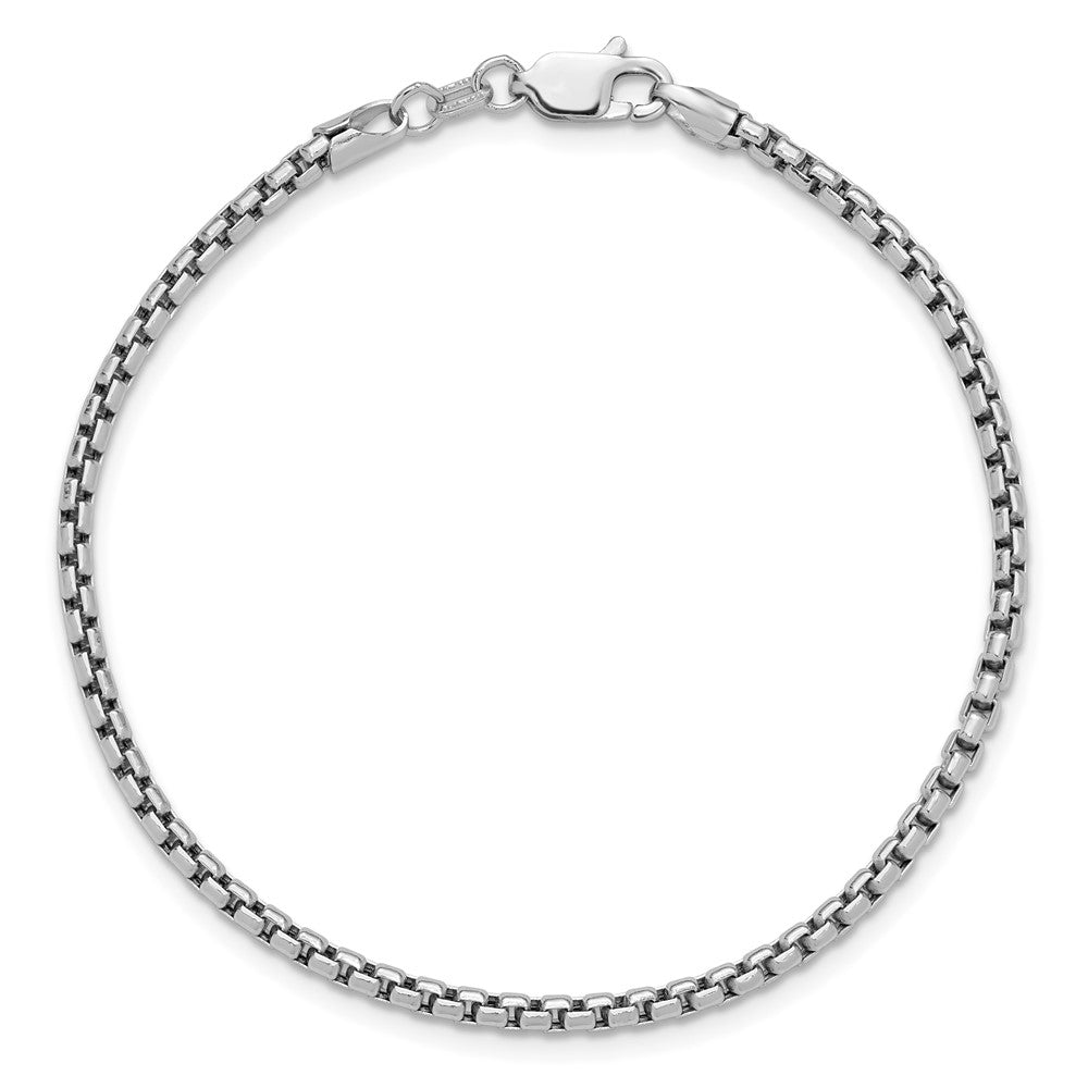 Gold (14K) Semi-Solid Round Box Chain