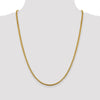 Gold (14K) Semi-Solid Round Box Chain
