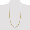 Gold (14K) Semi-Solid Round Box Chain