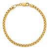 Gold (14K) Semi-Solid Round Box Chain