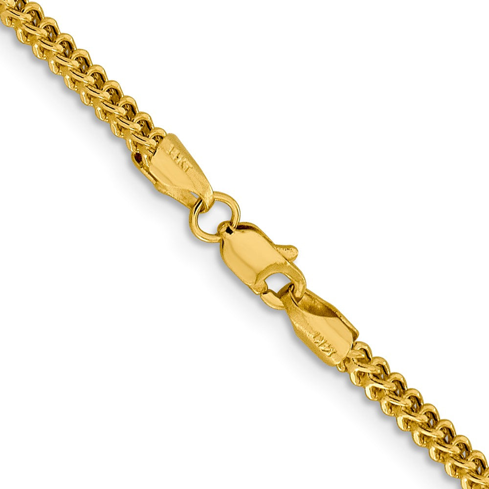 Gold (14K) Semi-Solid Franco Chain