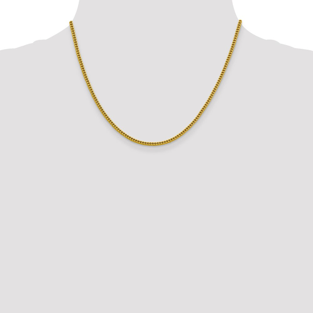 Gold (14K) Semi-Solid Franco Chain