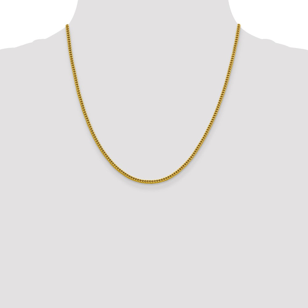 Gold (14K) Semi-Solid Franco Chain
