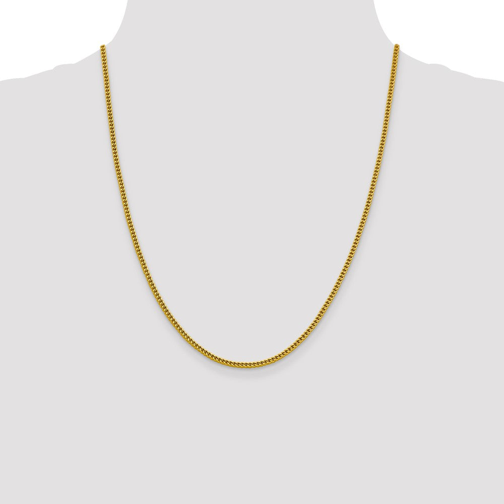 Gold (14K) Semi-Solid Franco Chain