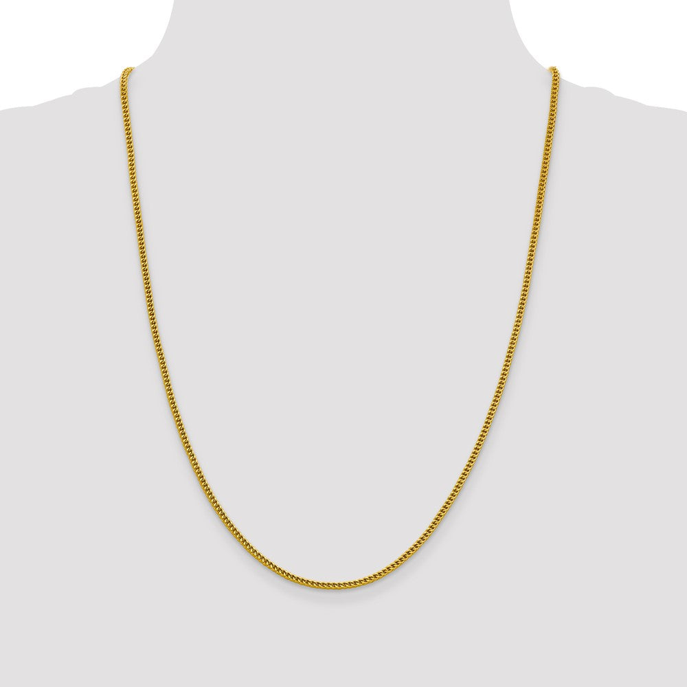 Gold (14K) Semi-Solid Franco Chain