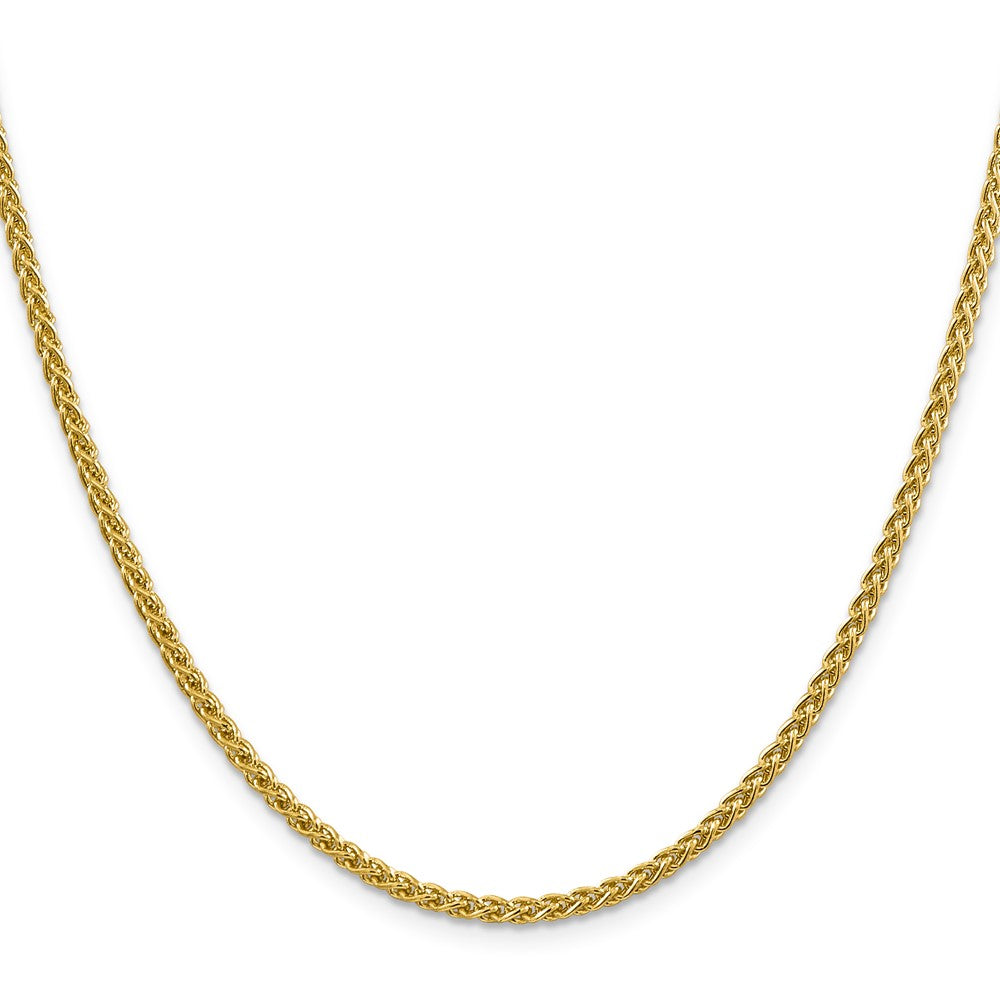 Gold (14K) Semi-Solid Wheat Chain