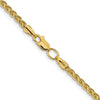 Gold (14K) Semi-Solid Wheat Chain
