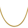 Gold (14K) Semi-Solid Wheat Chain