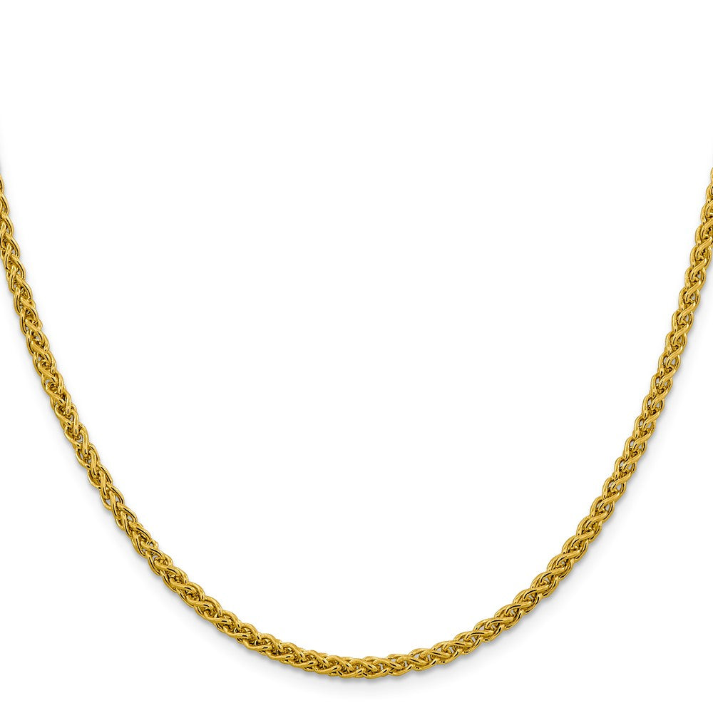 Gold (14K) Semi-Solid Wheat Chain