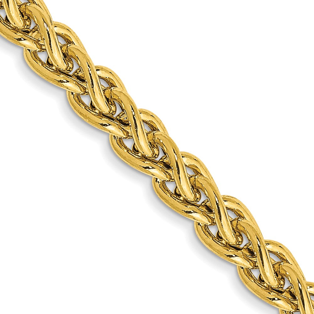 Gold (14K) Semi-Solid Wheat Chain
