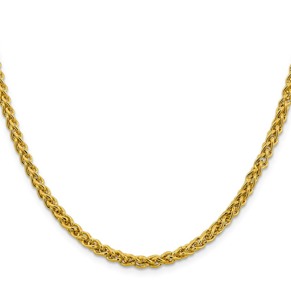 Gold (14K) Semi-Solid Wheat Chain