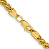 Gold (14K) Semi-Solid Wheat Chain