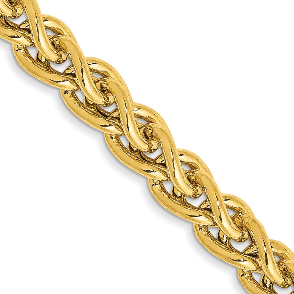 Gold (14K) Semi-Solid Wheat Chain
