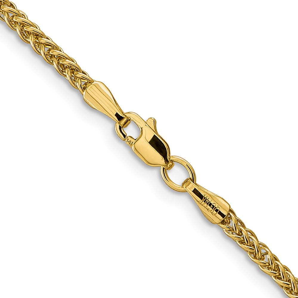 Gold (14K) Semi-solid 3-Wire Wheat Chain