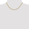 Gold (14K) Semi-solid 3-Wire Wheat Chain