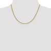 Gold (14K) Semi-solid 3-Wire Wheat Chain