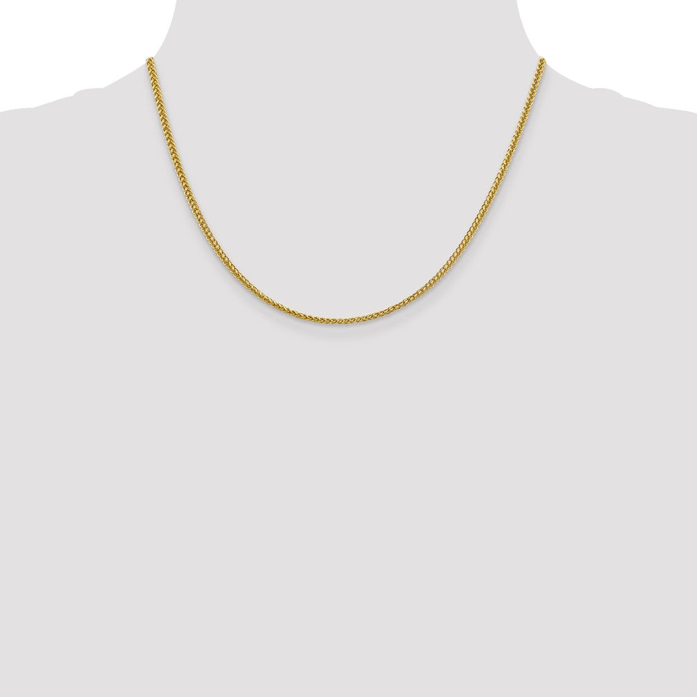 Gold (14K) Semi-solid 3-Wire Wheat Chain