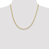 Gold (14K) Semi-solid 3-Wire Wheat Chain