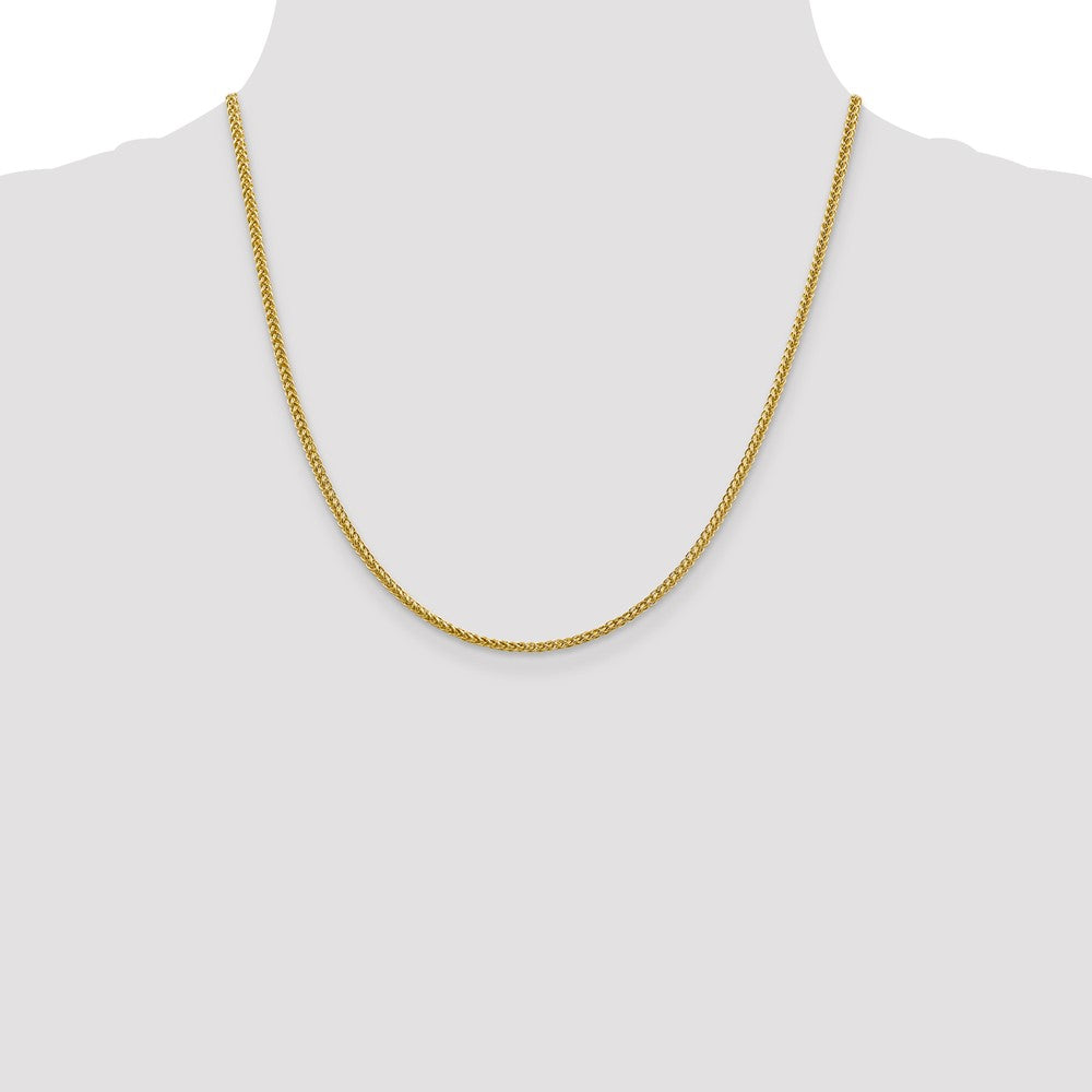 Gold (14K) Semi-solid 3-Wire Wheat Chain