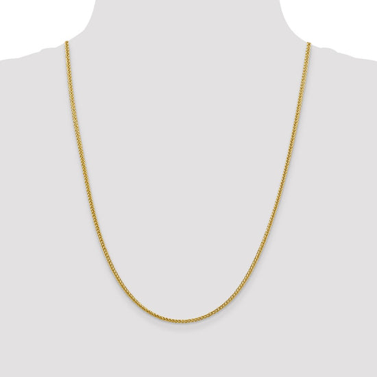 Gold (14K) Semi-solid 3-Wire Wheat Chain