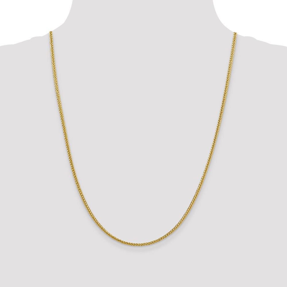 Gold (14K) Semi-solid 3-Wire Wheat Chain